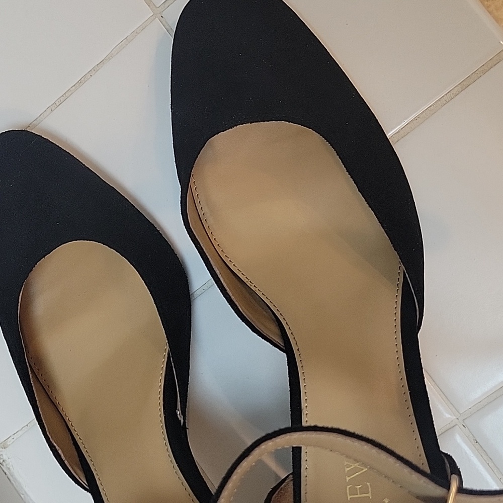 J. Crew Black Heels - Picture 5 of 8